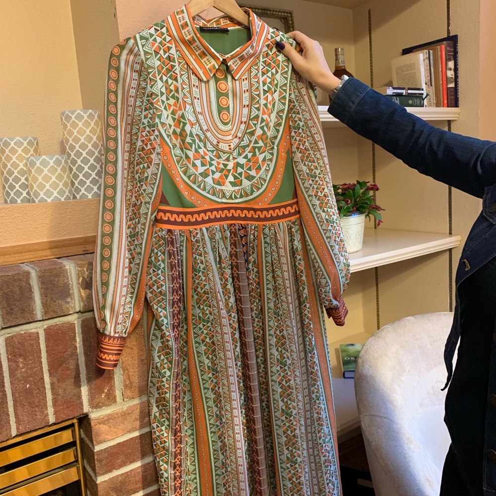Adorable Vintage Style Boho Dress